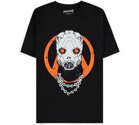 Borderlands Psycho Chain Hombre Camiseta Negro XL 60% algodón, 40% poliéster Regular
