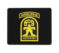 Bordes Cosidos Alfombrilla de Ratón, 509º Gerónimo, Base de Goma Alfombrilla Gaming, Mousepad, 25X30cm, Jugadore, Laptop, Oficina