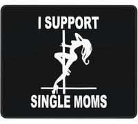 Bordes Cosidos Alfombrilla de Ratón, Apoyo a Las Madres solteras, Ergonómico Alfombrilla Gaming, Tapete de Juego, 25X30cm, Juegos, PC, Gamers