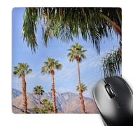 Bordes Cosidos Alfombrilla Ratón Danita Delimont Palmeras Palm Springs Californias 25X30Cm, Alfombrilla De Ratón Ergonómico Mouse Mat para Oficina Trabajo Juegos