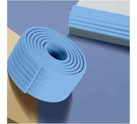 Bordes de espuma, tira de protección de bordes, kit de parachoques de borde, protector de esquina de espuma de doble cara de alta adherencia, borde afilado de la mesa (Blue,10m)