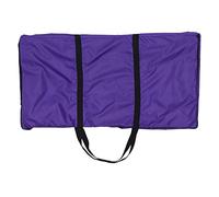 Bordhap Bolsa de almacenamiento de pacas de heno, bolsa de transporte extra grande, plegable, portátil, para caballos y ganado, bolsas de heno con cremallera impermeable