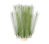 Bordhap Decoraciones De Acuario Plantas De Agua Verde Artificial De Pecera Hecho De Telas De Seda De Plástico, No Tóxico y Seguro para Todos Los Peces y Mascotas