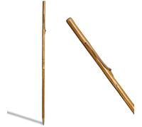 Bordón para Caminar por la montaña Bastón de Senderismo Marcha Madera castaño 128cm