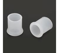BORDSTRACT 100 Piezas Puntas Desechables para Pipa De Cigarrillos, Puntas De Goma para Boquilla De Pipa, Cubierta Suave para La Boca, para Tabaco(Blanco Pequeño)