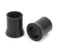 BORDSTRACT 100 Piezas Puntas Desechables para Pipa De Cigarrillos, Puntas De Goma para Boquilla De Pipa, Cubierta Suave para La Boca, para Tabaco(Negro Pequeño)