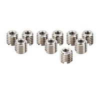 BORDSTRACT 10PCS Kit De Insertos De Rosca, M4 Hembra De Acero Inoxidable Insertos De Reparación De Rosca, 0.3 Pulgadas De Longitud, Para Reparar Roscas