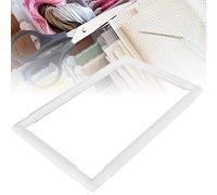 BORDSTRACT Aro de Bordado Cuadrado, Bastidor de plástico Rectangular para Punto de Cruz, aro de Costura, aro DIY para Bordar, Punto de Cruz, acolchar, Herramienta de Costura(43.1 * 27.9cm)