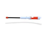 Bordstract Bomba De Transferencia De Combustible Inalámbrica Portátil, Bomba De Mano Eléctrica Compacta Con Batería Bomba De Transferencia De Líquido Para Gasolina, Aceite Ligero, Queroseno(Rojo)