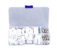 Bordstract Juego De Conectores VH 3.96 De 120 Piezas, Juego De Conectores De Bloque De Terminales De Tornillo 2P 3P 4P Con Conector De Carcasa, Terminal De Zócalo De Clavija Recta