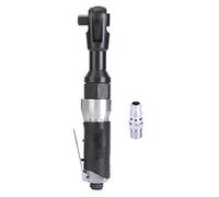 BORDSTRACT Llave de trinquete neumática de alta resistencia con vástago recto de 1/2 pulgada, herramienta de trinquete de aire ajustable hacia adelante y hacia atrás (3/8 de pulgada)