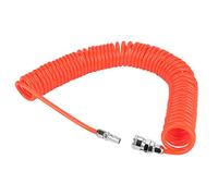 BORDSTRACT Manguera de Aire de PU Flexible de 8 mm x 5 mm, Tubo de Aire de PU Rojo de 9 m con Juntas para Bomba de compresor de Aire