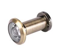 BORDSTRACT Mirillas Para Puertas, Visor de Puerta, Mirilla Ángulo de Visión Amplio de Seguridad 200 Grados Con Cubierta de Privacidad, Para Puertas 35 Mm 60 Mm Puerta (Bronce Verde)