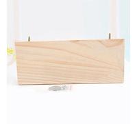 BORDSTRACT Plataforma de Madera para Juegos de hámster, jerbos, Ardillas u Otras Mascotas pequeñas, Juguete de trampolín para Saltar y Escalar