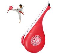 BORDSTRACT Taekwondo Kick Pads, Kickboxing Karate Kicking Target, Martial Arts Training Strike Target, TKD Boxing Double Strike Pads, Para Jóvenes, Niños, Adultos, Muay Thai, Hapkido