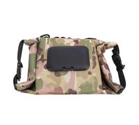 BORDSTRACT Travel Camping Wipes Dispenser Large Capacity Pull out Type Portable Canvas Wet Wipe Pouch Home Office Car (Green)