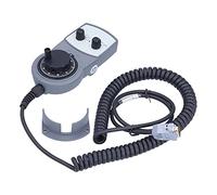 BORDSTRACT Volante electrónico CNC, DB15 DC5V x1 x10 x100 con Parada de Emergencia Generador de impulsos Manual Base magnética para Superficie de Acero para máquina de Torno