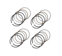 Bore Cylinder Pistón Kit 77mm-78mm Para FZ1-N FZ1 Para YZF-R1 YZF1000 PZ50W RPZ50MP RT50FX PZ50FXW Kit Anillos Pistón Motor Motocicleta(4 Sets 77.50mm)