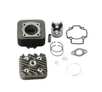 Bore Cylinder Pistón Kit Para 50 Para Mojito Para Personalizado Para Motore Para Scarabeo Para Street AC 2 Tiempos 47mm 70cc Kit De Cilindro Carreras Y Cabezal