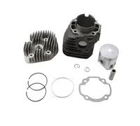 Bore Cylinder Pistón Kit Para Para Scarabeo 100 Para Italjet Para Millenium 100cc 2T Motor Scooter 56mm 128cc Kit Cilindro Gran Y Cabezal