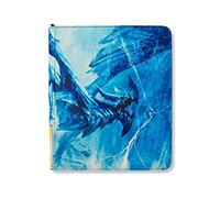 Boreas Dragon Shield Codex - Carpeta de almacenamiento con cierre de cremallera con 3 anillas