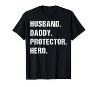 BoredKoalas Dad Birthday Gifts From Son Daughter - Hombre - Camiseta Classic Short Sleeve T-Shirt - Manga corta - Black - S