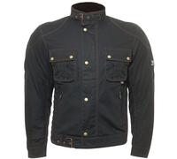 Bores Carlo Chaqueta de cera, negro, Talla S