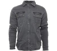 Bores Driver Camisa motos, gris, tamaño 2XL para Hombres