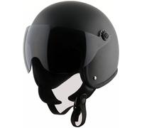 Bores Gensler Bogo I Casco Jet, Black Matt, Talla XS (50)