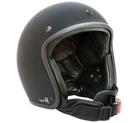 Bores Gensler Bogo IV Casco Jet, negro, tamaño M para Hombres