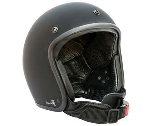 Bores Gensler Bogo IV Casco Jet, negro, tamaño S para Hombres