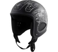 Bores Gensler SRM Slight 3 Engine Casco Jet, negro, tamaño 3XL para Hombres