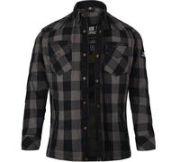 Bores Lumberjack Premium Camisa de moto para damas, negro-gris, tamaño 3XL para Mujer