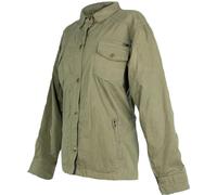 Bores Military Lady Jack Chaqueta textil para mujer, verde, tamaño S