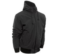 Bores Safety 2 Softshell Sudadera con capucha con cremallera, negro, Talla XS