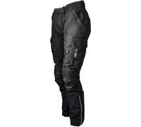 Bores Shanon Señoras Chaqueta Textil de Motocicleta, negro, Talla 46