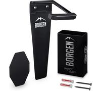 Borgen Bicicleta Soporte Pared Verikal 1-er Set Apto para MTB Bicicleta