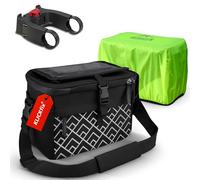 Borgen Bolsa Manillar KLICKfix Smartphone - 6 L Repelente al Agua y espaciosa - Bolsa Manillar Bicicleta ebike - Bolsa Manillar Bicicleta teléfono móvil