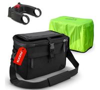 Borgen Bolsa Manillar KLICKfix Smartphone - 6 L Repelente al Agua y espaciosa - Bolsa Manillar Bicicleta ebike - Bolsa Manillar Bicicleta teléfono móvil