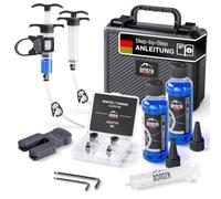 Borgen Kit de Purgado Pro para Frenos de Disco Magura para Bicicleta - Kit purgado magura con Instrucciones, Incluye 2 x 100 ml de Aceite Mineral, para Magura MT7, MT5 y Muchos más