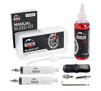 Borgen Kits de Purga para Frenos Apto para TEKTRO-TRP Discos hidráulicos I Kit de Servicio para Frenos de Bicicletas I Conjunto de Purga con Instrucciones Paso a Paso para la Purga
