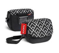 Borgen KLICKfix Bolsa Manillar Bicicleta - Bolsa Manillar Bici Repelente al Agua y espaciosa 5 L - Bici