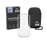 Borgen Protección de pantalla E-Bike - Compatible con Shimano Steps SC-E-6100 - Cubierta protectora - Transparente e impermeable