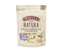 Borges - Anacardos Crudos Repelados Natura Borges - Vitaminas C y B - Ricos en Calcio, Hierro, Fibra y Ácidos Grasos que ayudan prevenir el Colesterol - Frutos Secos Sin Gluten - Paquete de 120g.
