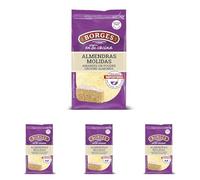 Borges - Harina de Almendras Fina Óptima para Repostería - Borges en tu cocina - Con Vitamina E, Fósforo, Magnesio, Hierro y Calcio, sin Gluten - Paquete 200 gr (Paquete de 4)
