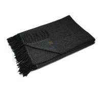 BORGES & SCOTT - Manta/Colcha 100% Cachemira - Negro Gris