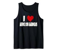 Boricua Food Lovers Puerto Rico Me Encanta el arroz con gandules Camiseta sin Mangas