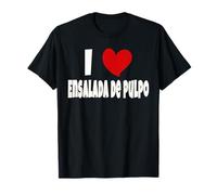 Boricua Food Lovers Puerto Rico Me Encanta la Ensalada de Pulpo Camiseta