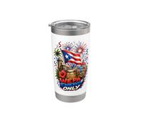 Boricua Hasta La Médula Wepa Energía Vaso térmico de acero inoxidable de doble pared