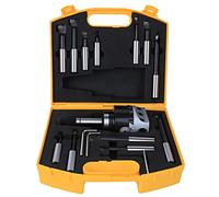 Boring Head Set 40CR CNC Milling Tool Kits C20 F1 18 12PCS F1 75mm for Precision Machining and Metalworking